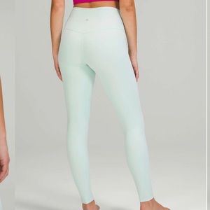 Lululemon Align High Rise Pant 28"  Delicate Mist